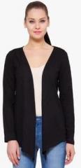 Alibi Black Solid Shrug women