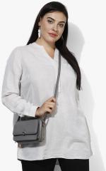 All Grey Solid Tunic women