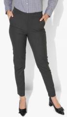 Allen Solly Dark Grey Solid Jeggings women