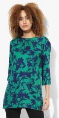 Allen Solly Green Printed Tunic women