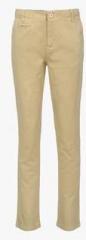 Allen Solly Junior Beige Regular Fit Trouser boys