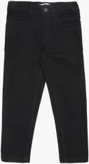 Allen Solly Junior Black Slim Fit Mid Rise Jeans boys