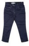 Allen Solly Junior Blue Regular Fit Mid Rise Clean Look Stretchable Jeans Girls