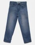 Allen Solly Junior Boys Blue Slim Fit Mid Rise Clean Look Stretchable Jeans