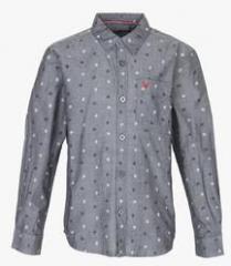 Allen Solly Junior Grey Casual Shirt boys