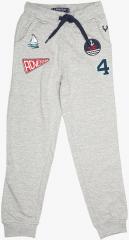 Allen Solly Junior Grey Slim Fit Joggers boys