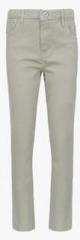 Allen Solly Junior Grey Solid Trouser boys