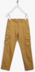 Allen Solly Junior Khaki Slim Fit Trouser boys