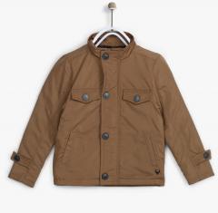 Allen Solly Junior Khaki Winter Jacket boys