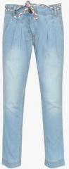 Allen Solly Junior Light Blue Regular Fit Jeans girls