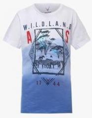 Allen Solly Junior Light Blue T Shirt boys