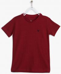 Allen Solly Junior Maroon T shirt boys