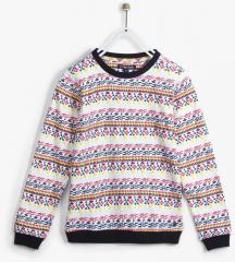 Allen Solly Junior Multicoloured Printed Sweater girls