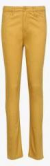 Allen Solly Junior Mustard Yellow Trouser boys