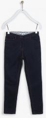 Allen Solly Junior Navy Blue Coloured Mid Rise Slim Fit Jeans girls