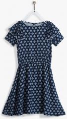 Allen Solly Junior Navy Blue Dress girls