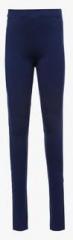 Allen Solly Junior Navy Blue Jeggings girls