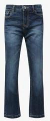 Allen Solly Junior Navy Blue Slim Fit Fit Jeans boys