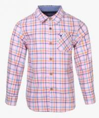 Allen Solly Junior Pink Casual Shirt boys