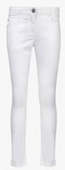 Allen Solly Junior White Jeans girls