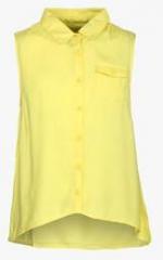 Allen Solly Junior Yellow Casual Top girls