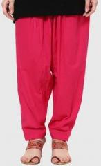 Alto Moda By Pantaloons Fuchsia Solid Salwar women