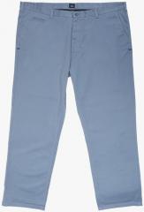 Altomoda By Pantaloons Blue Solid Chinos women