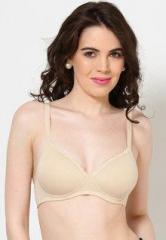 Amante Beige T Shirt Bra women