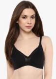 Amante Black Solid Non Padded Bra women