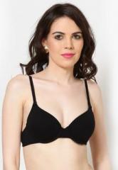 Amante Black T Shirt Bra women