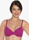 Amante Fuchsia Solid Bra Women