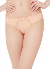 Amante Peach Solid Bikini Panty women