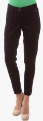 Amari West Black Solid Chinos women