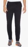 American-elm Black Slim Fit Track Pants Men