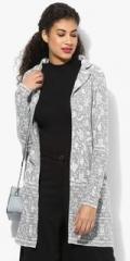 And Grey Textured Shrug women