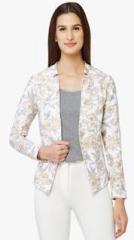 And Multicoloured Printed Summer Jacket women