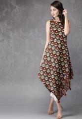 Anouk Grey Printed Kurta women