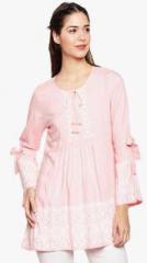 Arah Pink Printed Tunic women