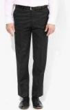 Arrow Dark Grey Regular Fit Formal Trouser men