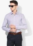 Arrow Grey Checked Slim Fit Formal Shirt men