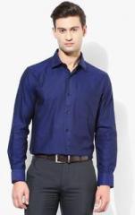 Arrow Navy Blue Regular Fit Formal Shirt men