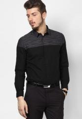 Arrow New York Dark Grey Formal Shirt men