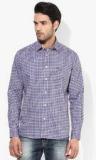 Arrow Sports Blue Checked Casual Shirt Men