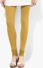 Aurelia Mustard Yellow Solid Churidar women