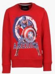 Avengers Red Sweatshirt boys