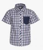 Beebay Blue Casual Shirts boys