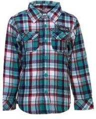 Beebay Green Casual Shirt boys