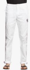 Beevee White Solid Pyjamas men