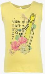 Bells And Whistles Yellow Casual Top girls