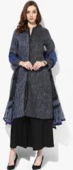 Biba Black Printed Salwar Kameez Dupatta women